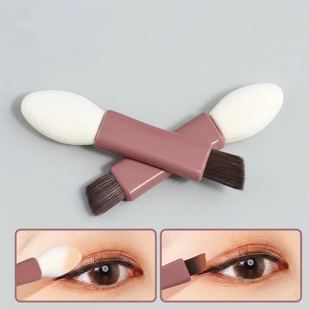 Dual - ended brush with sponge